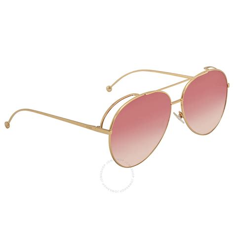 fendi ladies aviator sunglasses 716736010823|Women's Designer Sunglasses .